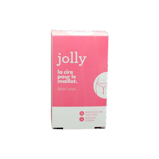 [13262] Jolly Wax Strips 24pcs Bikini