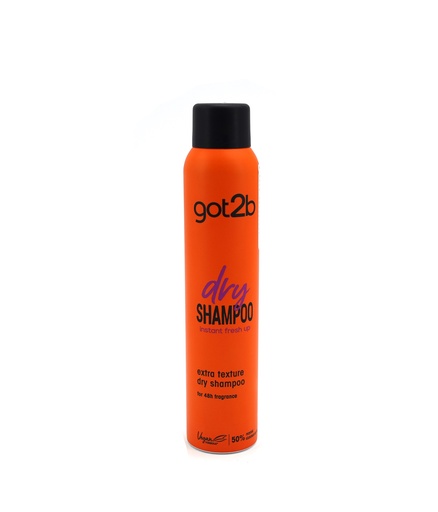 [14876] Got2B Trockenshampoo 200ml Sofort Frische Extra Textur