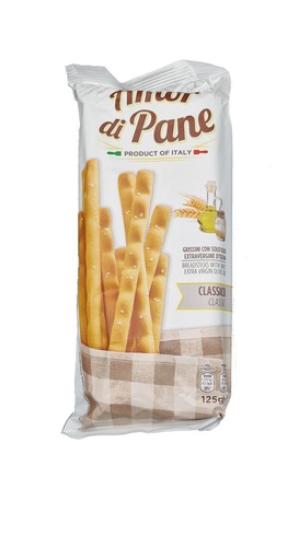 [12136] Grissini Brotsticks Classico 125gr MHD30.03.2023