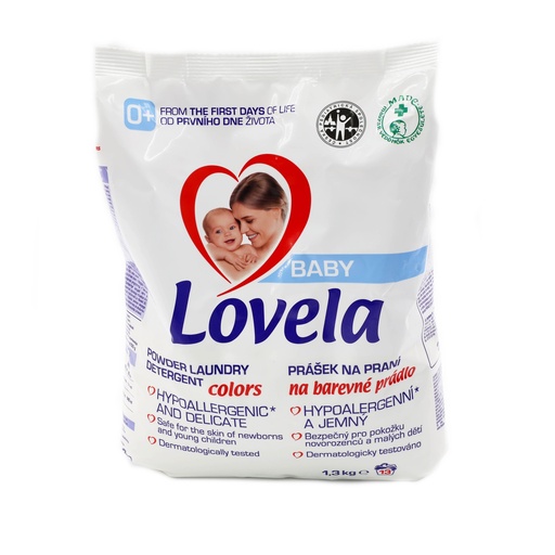 [13499] Lovela Waschpulver 1,3kg Baby Color 13WL