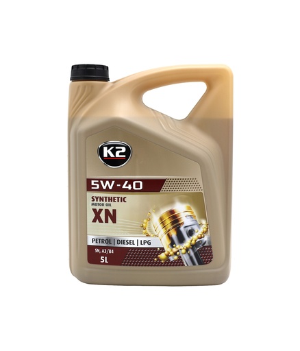 [15244] K2 Motoröl XN A3/B3 5W-40 Synthetisch 5 Liter