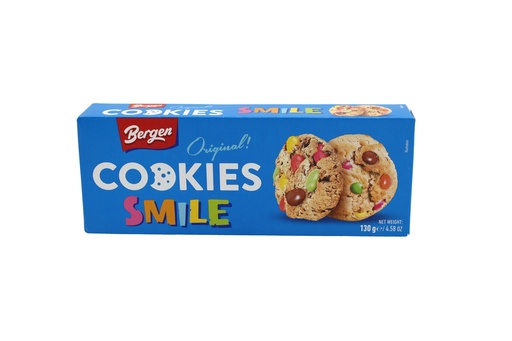 [14948] Bergen Smile Cookies 130g