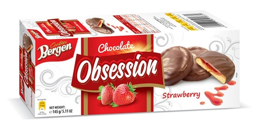 [14829] Bergen Obsession Strawberry 128g