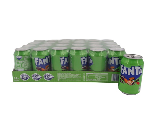 [5845] Fanta Exotic (24 x 0,33 Liter Dosen)