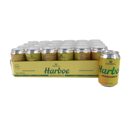 [16371] Harboe Ananas Zero 24 x 330ml