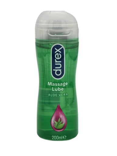 [15229] Durex 2in1 Intim-Gleitgel und Massagegel mit Aloe Vera 200ml