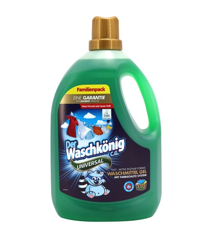 [2839] Waschkönig Gel [Super Konzentrat] 110WL 3,305L Universal