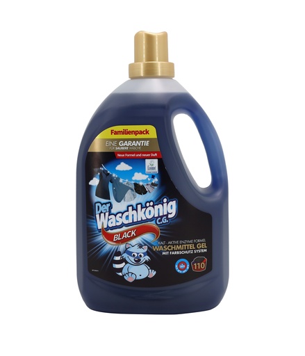 [15025] Waschkönig Black Waschmittel Gel 110WL 3,305L