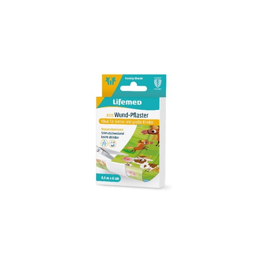 [3593] Lifemed Wund-Pflaster  0,5 m x 6 cm "Farmtiere"