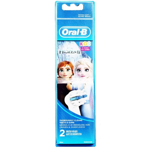 [11741] Oral-B Kids Aufsteckbürsten 2Stück 3+ Frozen