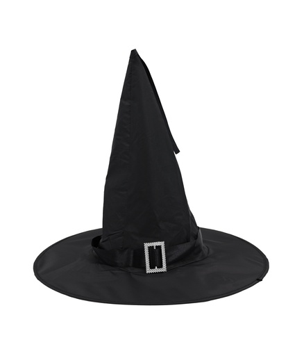 [15664] LED Hexenhut "Halloween", 38x34cm