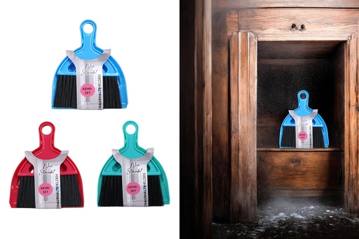 [14104] Kehrset Tischfeger, 20x16,5 cm, 3 Farben