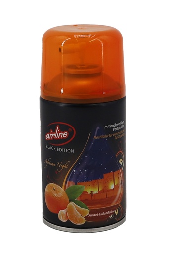 airline Black Edition African Night Nachfüllkartuschen 250 ml