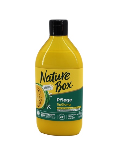 [16283] Nature Box Pflege Spülung mit Melonen Öl 385 ml