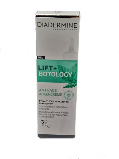 [4883] Diadermine 15ml Lift + Botology Anti-Age Augencreme