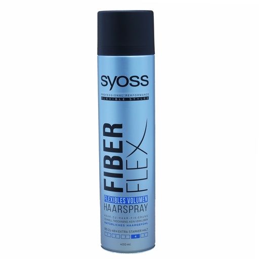 [10734] Syoss Haarspray 400ml Fiber Flex Volumen