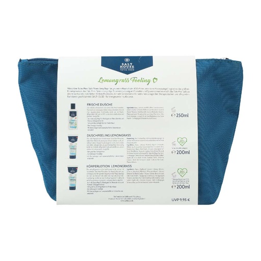 [12422] Salthouse Geschenk-Set 3Stk Lemongrass Feeling + Washing Bag