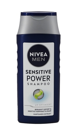 [12327] Nivea Men Shampoo Sensitive Power Hanfsamen Extrakt 250ml
