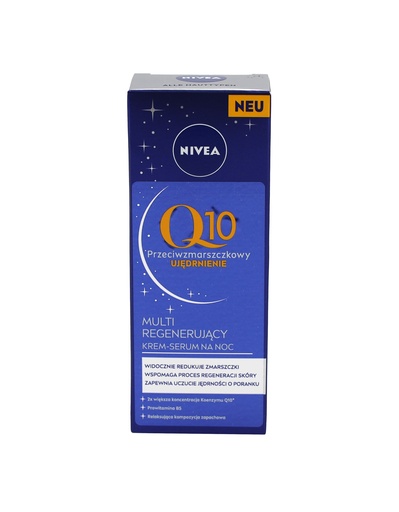 [15469] NIVEA Q10 Anti Falten Power Multi regenerierendes Nacht Serum 30ml