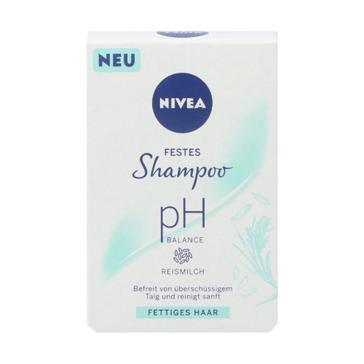 [9190] Nivea Festes Shampoo  75gr PH Balance - Reismilch 