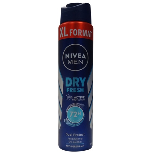 [13191] Nivea deodorant spray XXL 250 ml. Men dry fresh