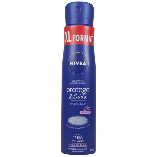 [13184] Nivea deodorant spray XXL 250 ml. Care & protect