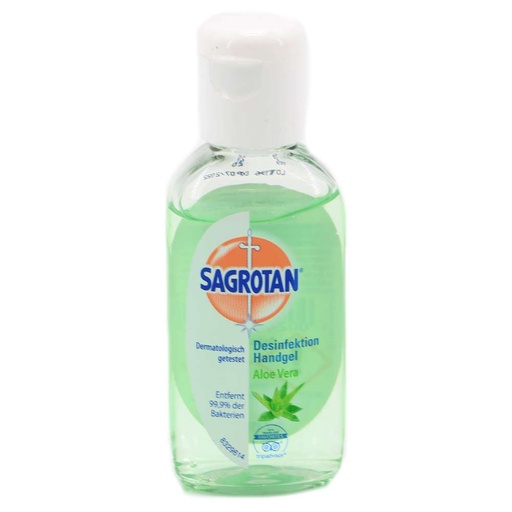 [5776] Sagrotan Hand Disinfectant 50ml Aloe Vera