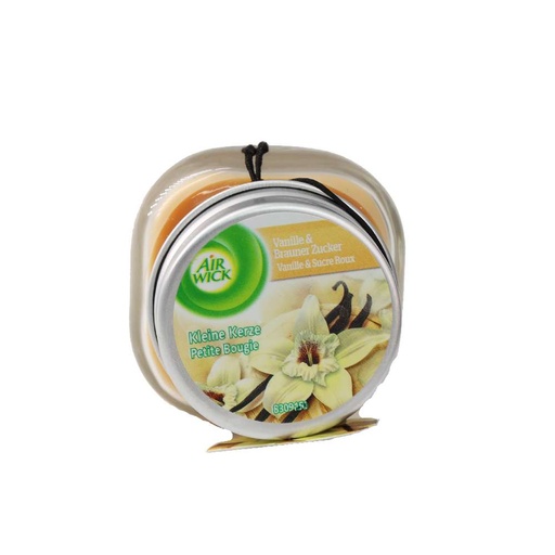 [5350] Air Wick Duftkerze Vanille & Braune Zucker 30gr