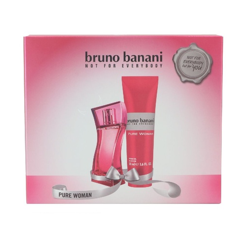 [8868] Bruno Banani Geschenkset EDT 20ml+SG 50ml For Women Pure Woman