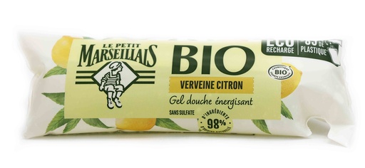 [13836] Le Petit Marseillais Duschgel 250 ml Nachfüllung Verbena Lemon