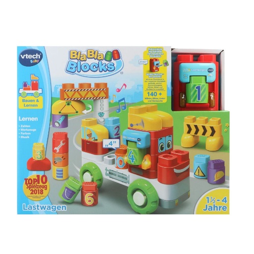 [8936] VTech Baby Bla Bla Blocks Playset My Interactive Truck