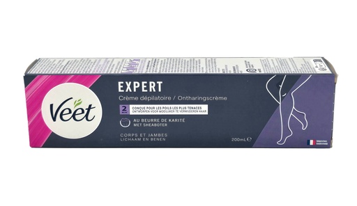 [16232] Veet Expert Haarentfernungscreme Körper & Beine 200 ml