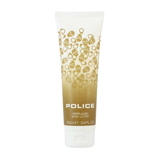 [10522] Police Body Lotion 100ml Tube For Women Rose