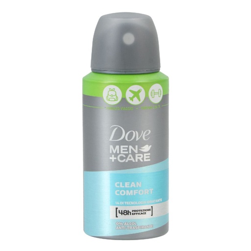 [9139] Dove Deospray 75ml Compressed=150ml Men+Care Clean Comfort