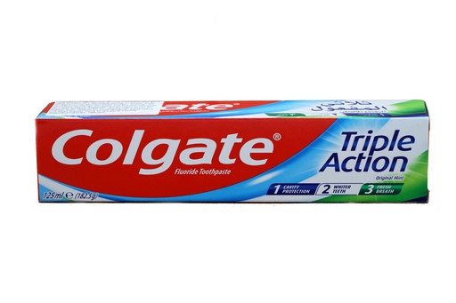 [13464] Colgate Zahnpasta 125ml Triple Action Original Mint