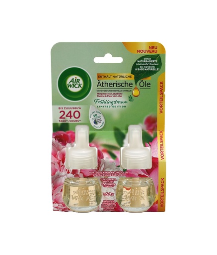 [15859] Air Wick Duftölflakon Nachfüller Rose & Lotusblüte 2x19ml