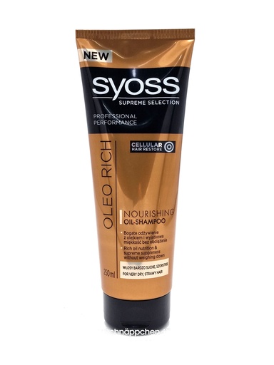 [9000100930888] Syoss Shampoo Haar Öl Oleo Rich Nourishing Oil 250ml