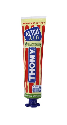 [P0000131] Thomy Ketchup & Mayonaise 190g verbeult