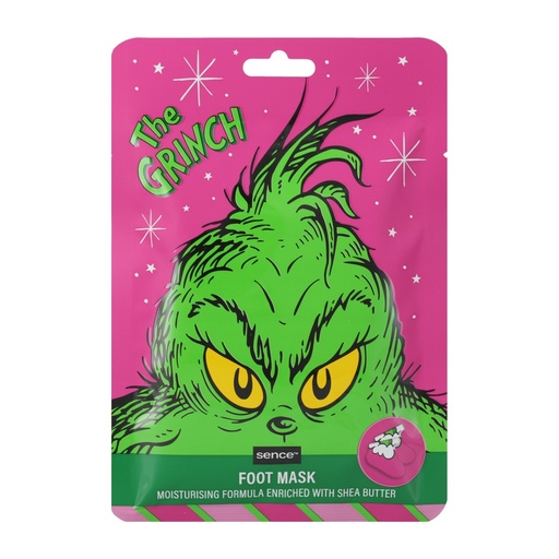 [P0000219] Dr. Seuss Grinch Regal Display 14pcs Fußmaske 2x20ml Ich hasse Weihnachten