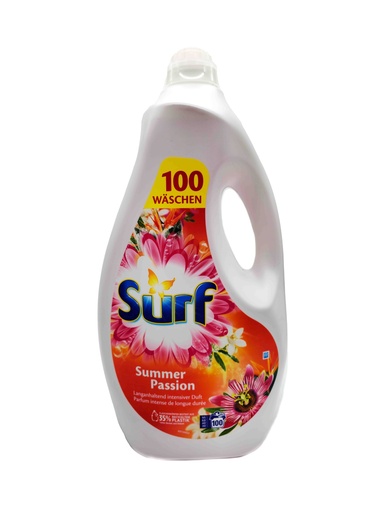 [P0000291] Surf Flüssigwaschmittel Summer Passion 100WL 5 Liter