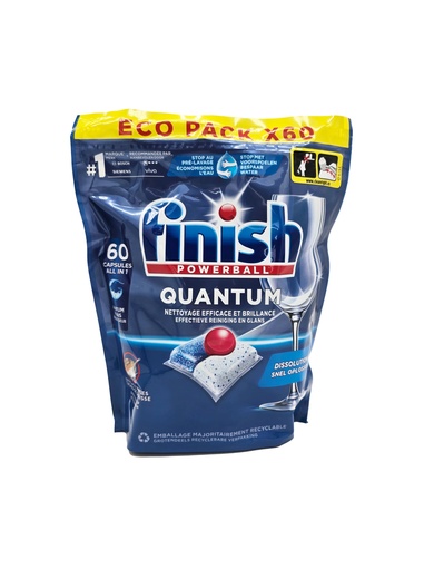 [P0000385] Finish Spülmaschinen-Tabs Quantum Classic All in 1, 60 St