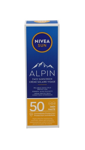 [P0000437] NIVEA SUN Sonnencreme Gesicht LSF 50, 50 ml