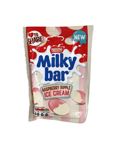 [P0000438] Nestle Milkybar Himbeer Eiscreme Drops 86g