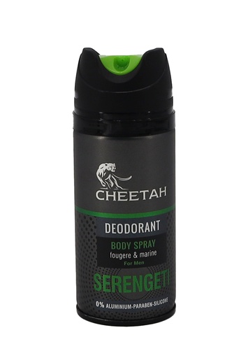 [P0000851] Cheetah Deospray 150ml Men Serengeti