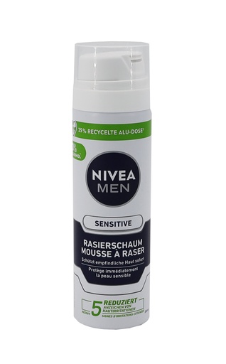 [P0000873] Nivea Men Rasierschaum 200ml Sensitive