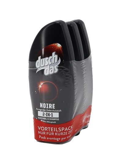 [P0000890] Duschdas Dusche 3x250ml Noire 3er Pack