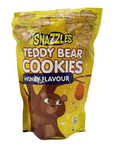 [P0001165] Snazzles Normaler Keks 340g Teddy Bear Honey Flavour