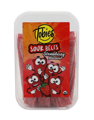 [P0001176] Tobies 200g Strawberry Belts