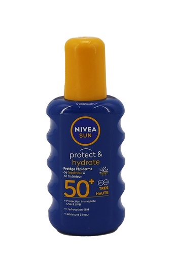 [P0001283] NIVEA SUN Sonnenspray Schutz und Pflege LSF 50, 200 ml