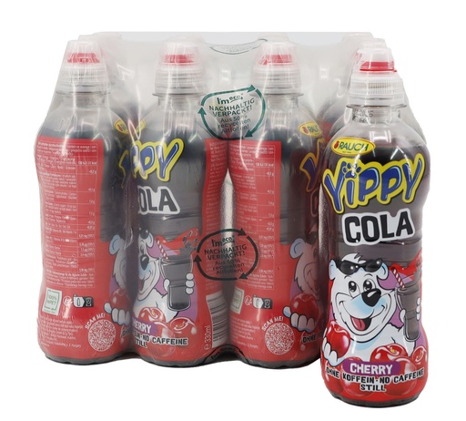 [P0001446] Rauch Erfrischungsgetränk Yippy Cola Cherry 12x0,33L